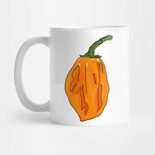 Habanero Orange Chili Pepper Mug